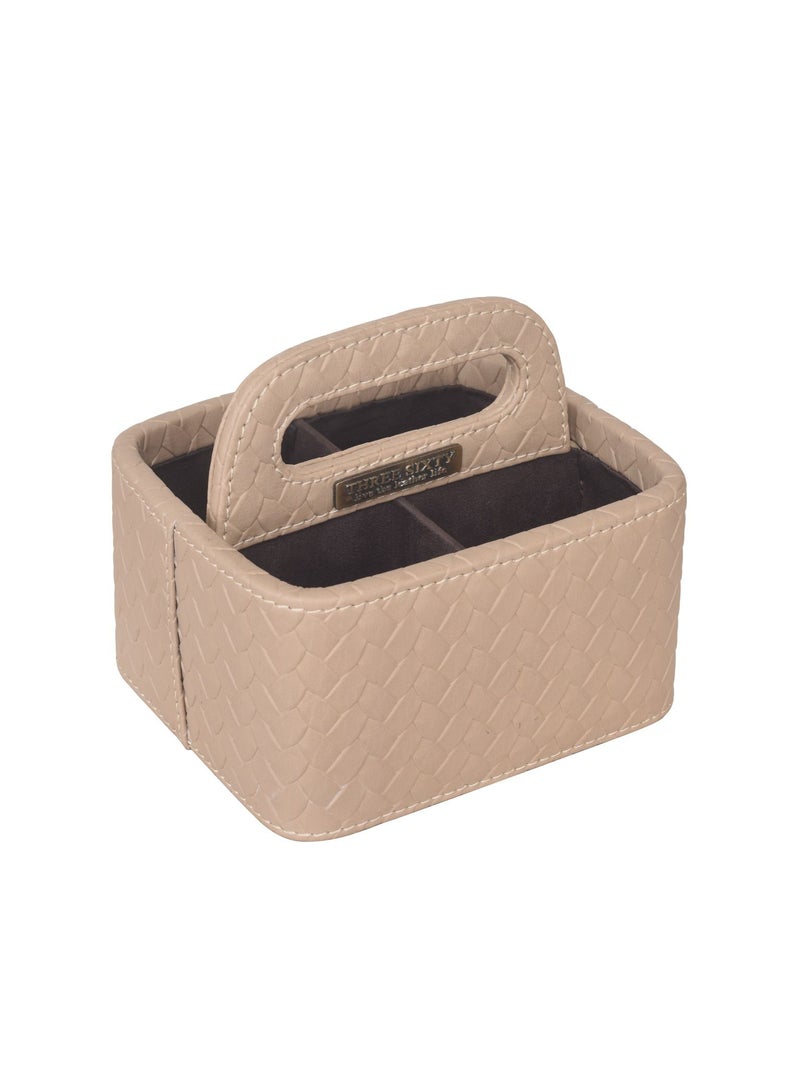 THREE SIXTY Desk Caddy Table Top Remote Control Holder - Image 3