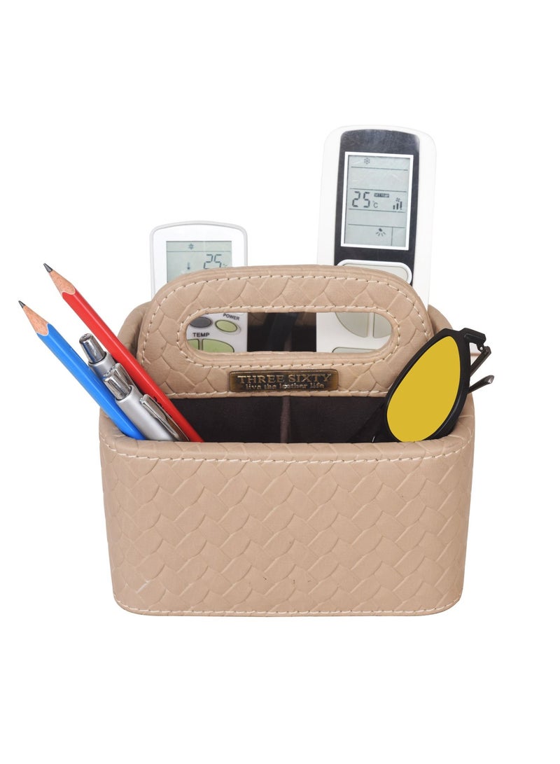 THREE SIXTY Desk Caddy Table Top Remote Control Holder - Image 4