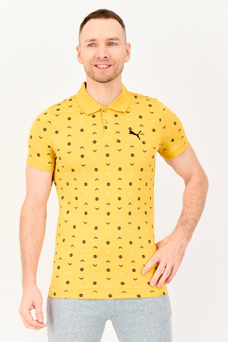 PUMA Men Slim Fit Short Sleeve Outdoor Polo Shirt, Multicolor - Image 1