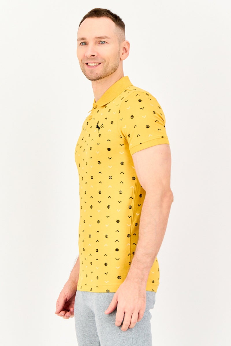 PUMA Men Slim Fit Short Sleeve Outdoor Polo Shirt, Multicolor - Image 4