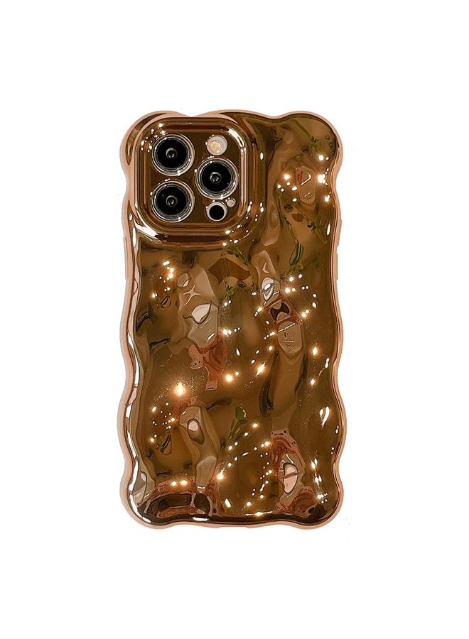 S-TOP Case For iPhone 15 Pro Max Wave Bubbles TPU Phone Case - Image 1