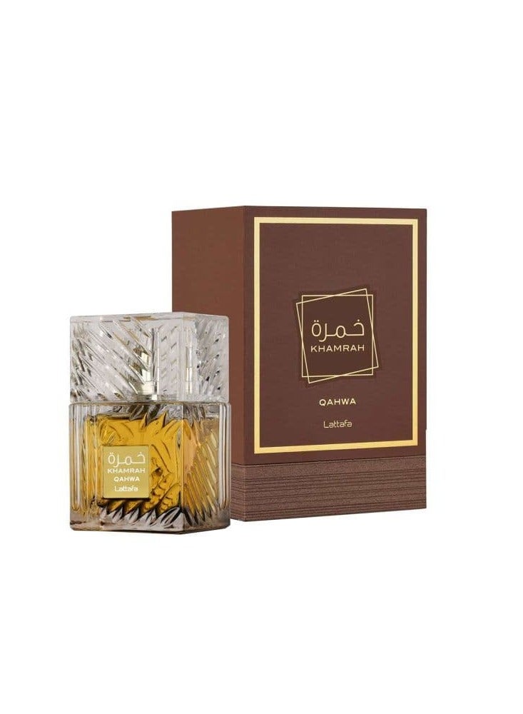 Lattafa Lattafa Khamrah Qahwa Eau De Parfum 100 ML  - Image 1