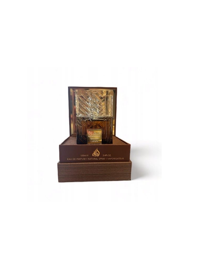 Lattafa Lattafa Khamrah Qahwa Eau De Parfum 100 ML  - Image 3