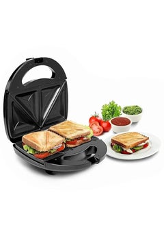 Generic 2 Slice Sandwich Toaster with Non-Stick Plate, Overheat Protection, Power On/Off Indicator, Sandwich Maker  - Image 1
