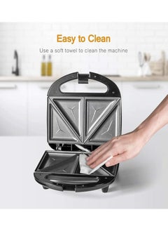 Generic 2 Slice Sandwich Toaster with Non-Stick Plate, Overheat Protection, Power On/Off Indicator, Sandwich Maker  - Image 3