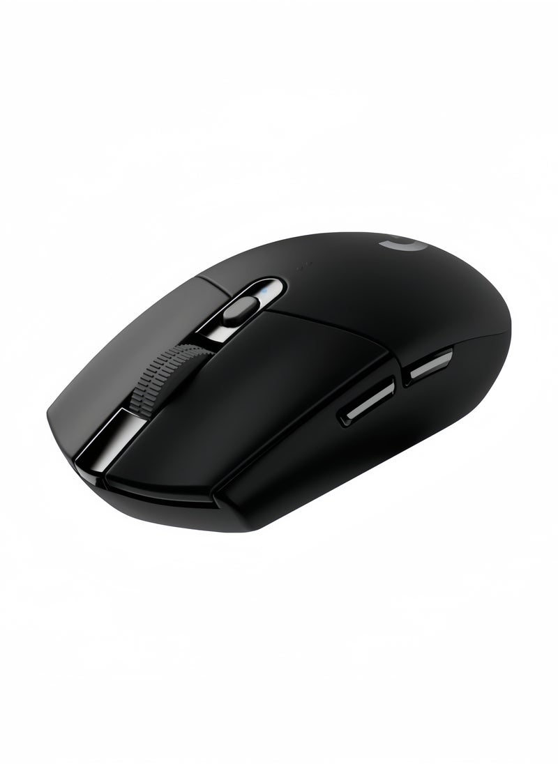 Logitech - Logitech G305 Lightspeed Wireless Gaming Mouse, HERO Sensor, 12,000 DPI, Lightweight, 6 Programmable Buttons, 250h Battery Life, On-Board Memory, Compatible with PC / Mac Black - Image 1