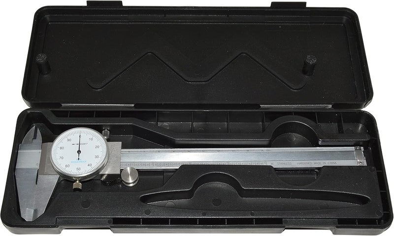 Science Purchase Utility Dial Caliper - 6 Inch with 0.001" Precision, Stainless Steel, Shockproof by Science Purchase - Image 3