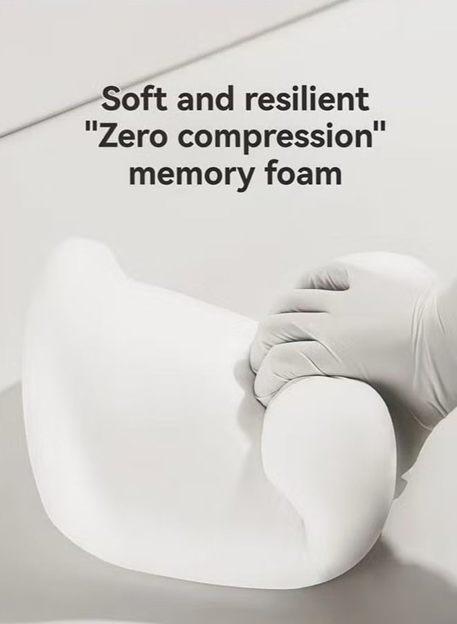 Generic Ergonomic Car Seat Pillow Driving Headrest Pillow  Car Seat Neck Pillows Car Headrest Neck Pillow Car Seat Headrest Memory Foam Neck Support Pillow Car Neck Support Car Neck Pillow Car Seat Head Rest - Image 5