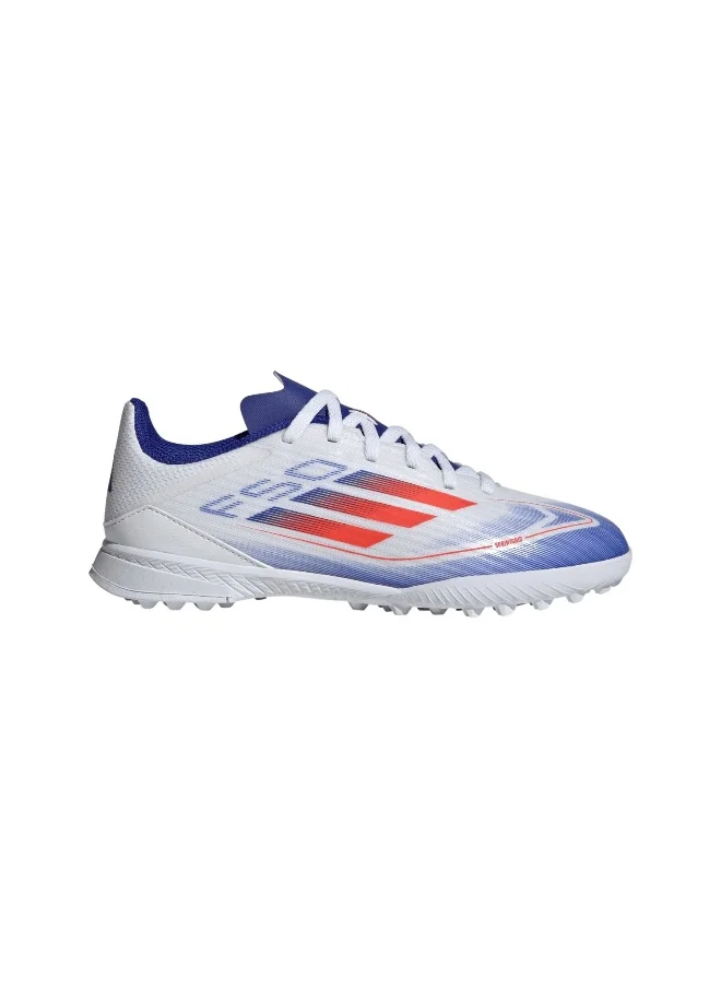 اديداس adidas F50 League Tf J White Football Shoes 10K