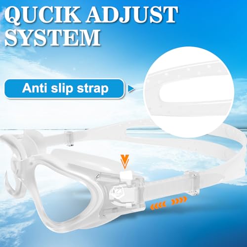 WIN.MAX Polarized Swimming Goggles Swim Pool Goggles Anti Fog Anti UV No Leakage Clear Vision for Men Women Adults Teenagers - Image 4