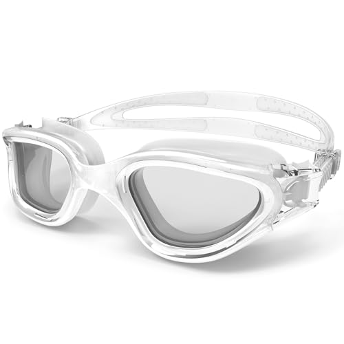 WIN.MAX Polarized Swimming Goggles Swim Pool Goggles Anti Fog Anti UV No Leakage Clear Vision for Men Women Adults Teenagers - Image 1