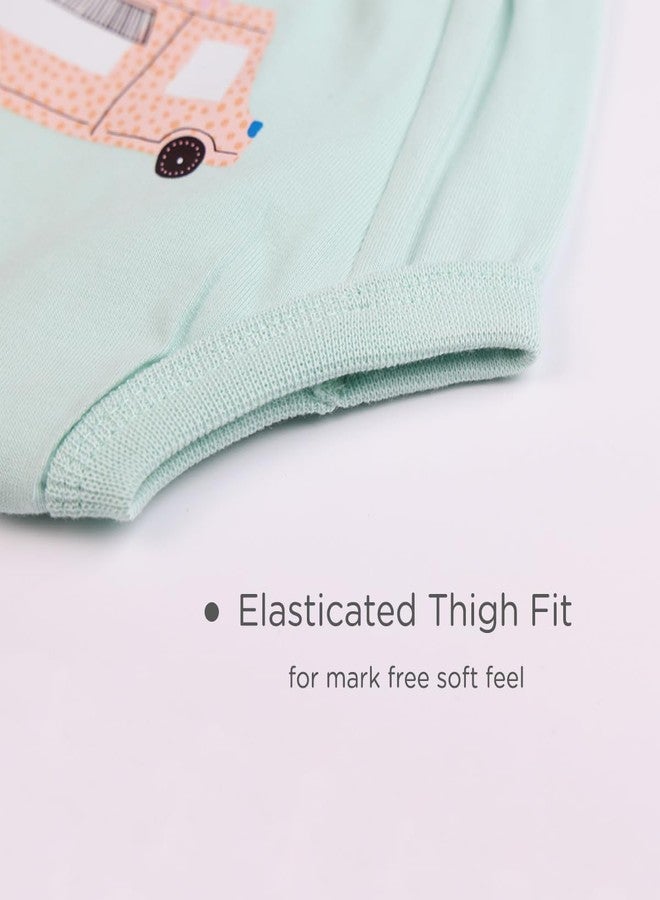 Just Bumm Potty Pants for Toddlers, Pull-up Padded Underwear with 4 layers of Organic Cotton Padding & Cotton Inner, Ideal for Potty Training 2-3 Year Babies (Scoop & Hop) - Image 3