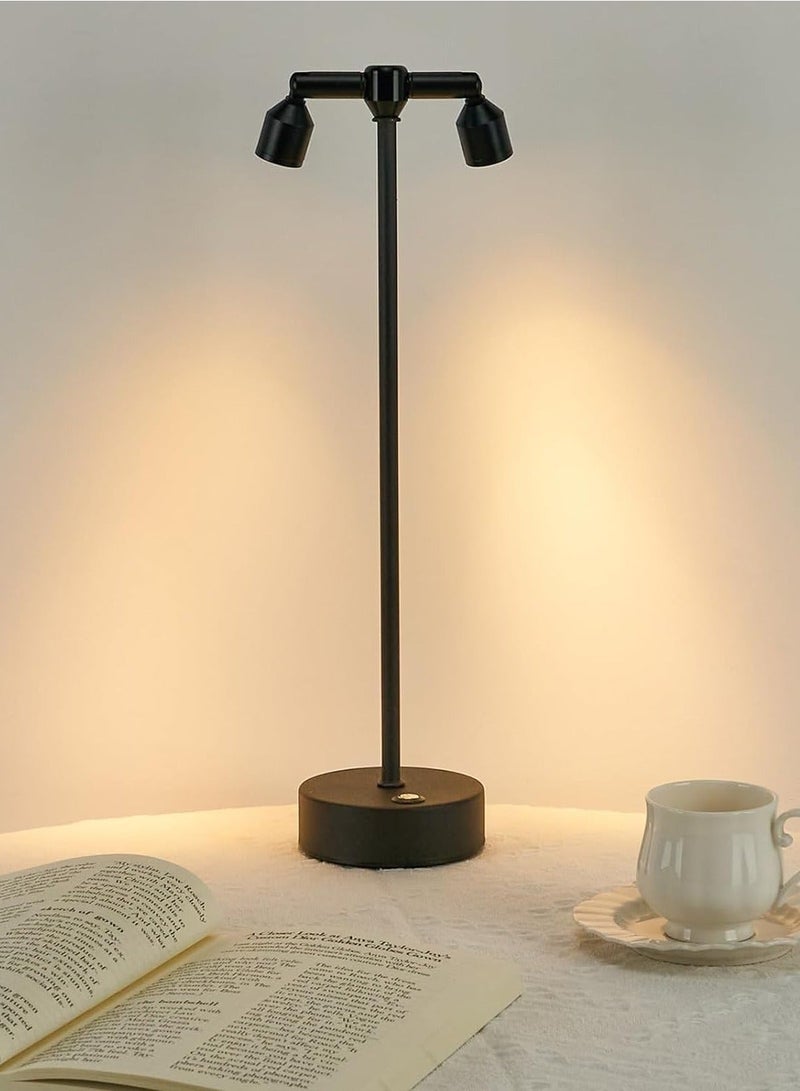 كشاف محمول قابل لإعادة الشحن، كشاف طاولة للإضاءة الزخرفية للصور النباتية وعرض المجوهرات ونماذج العرض في الخزائن ومصباح الطاولة للمنزل وغرفة الطعام والمطعم وبار العشاء الدافئ - Image 4