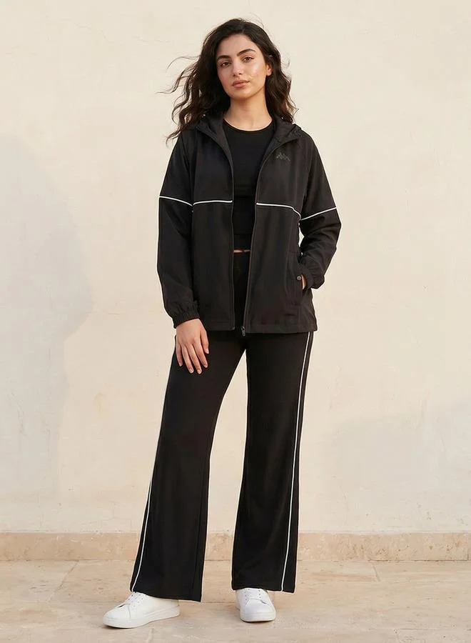 Kappa BLACK Kappa 2 Way Stretch Zip Through Jacket for Women | Best Price UAE