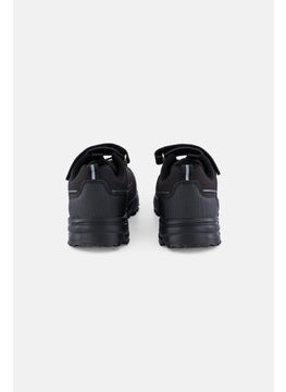 RBX Kids Boy Brand Logo Velcro Sport Shoes, Black  - Image 4