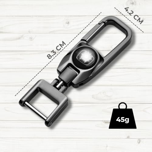 KEYCEPT Premium Metal Key Chain Compatible for Hon-da Amaze, Accord, City, Civic, Elevate, WRV, EV | Stylish, Durable car Accessories Key Holder | Heavy Duty Keychain. - Image 4