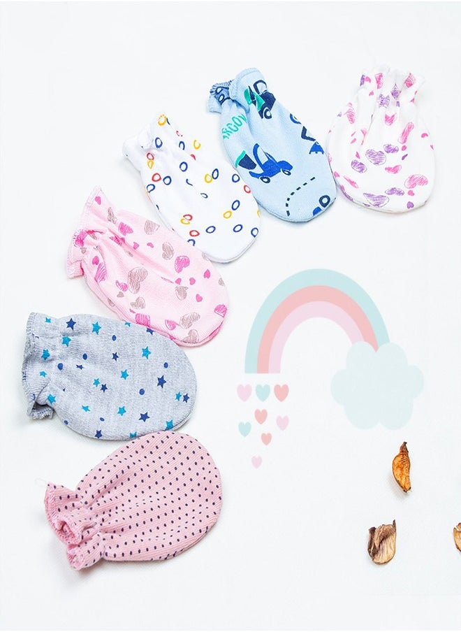 Fatah Bundle Of 2 Pairs Of Gloves For Baby Boy- High Quality Cotton  - Image 1