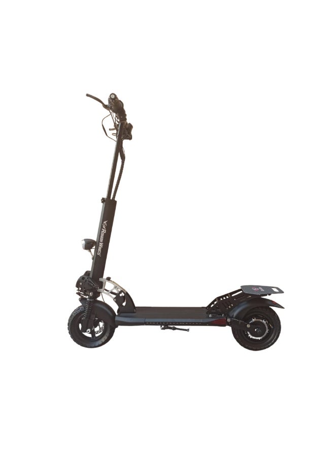 ROHAN WINGS Electric Scooter for Adults Rohan Wings KT4B, Powerful Motor, 40km range with powerful 48V 13AH Battery, Fast Speed, Bluetooth Speaker with free accessories Helmet, Safety Belt, Mobile Holder, Pump, Tool Kit and Lock. - Image 1