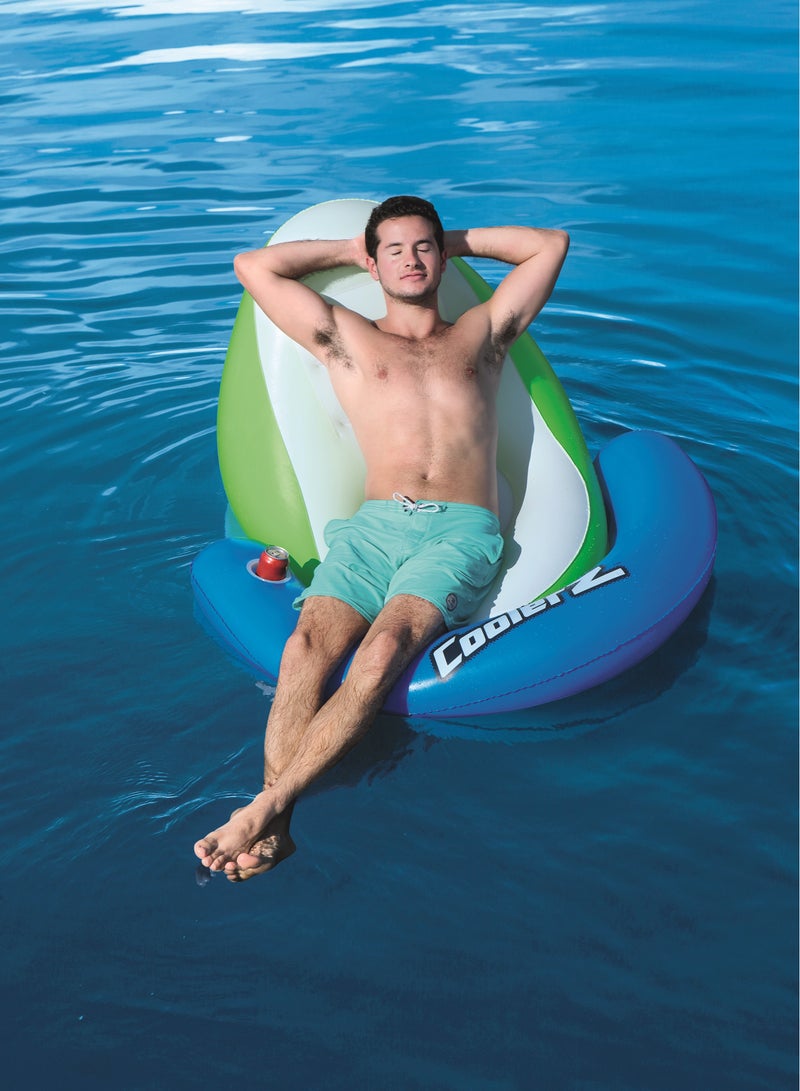 Bestway Cooler-Z Inflatable Lounge Sit-N-Sun 150x140cm | Inflatable Ride-on | Pool Float | Summer Water Toy | Pool & Beach Toy - Image 3