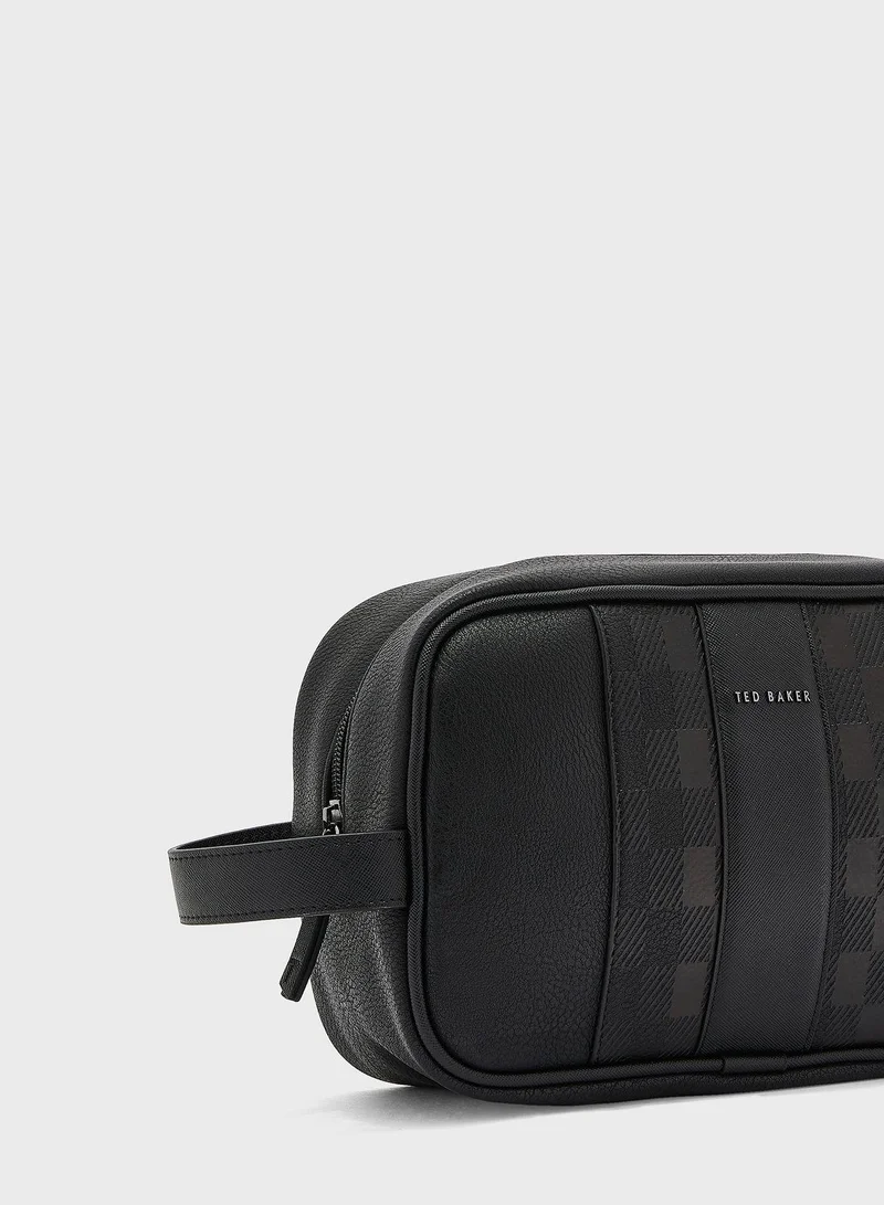 Ted Baker Waydee House Check Washbag