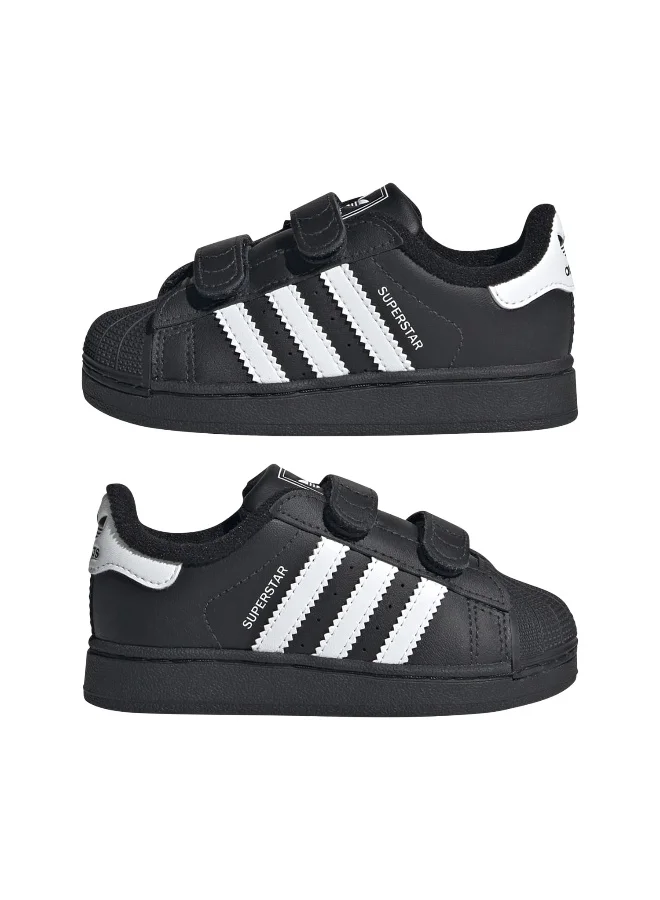 Adidas Adidas Superstar Ii Cf I U Black Originals Shoes For Baby