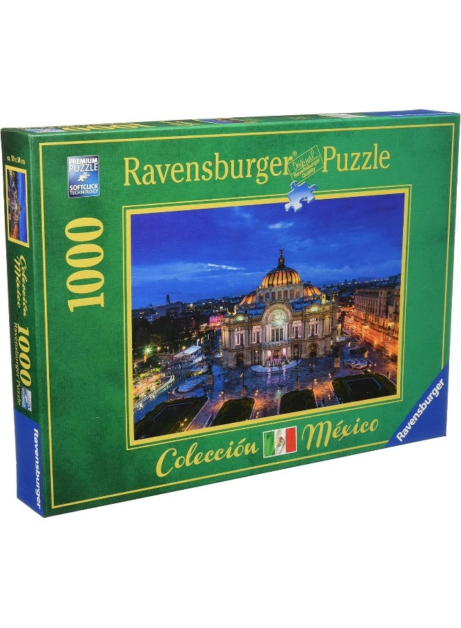 Ravensburger بازل رافنسبورجر قصر الفنون الجميلة 1000 قطعة - 70×50 سم مع تقنية التركيب الناعم ومضاد للتوهج ورق بتTexture الكتان للأعمار 14+ - مشهد داخلي لقصر فرنسي كبير | 19842-9 - Image 1