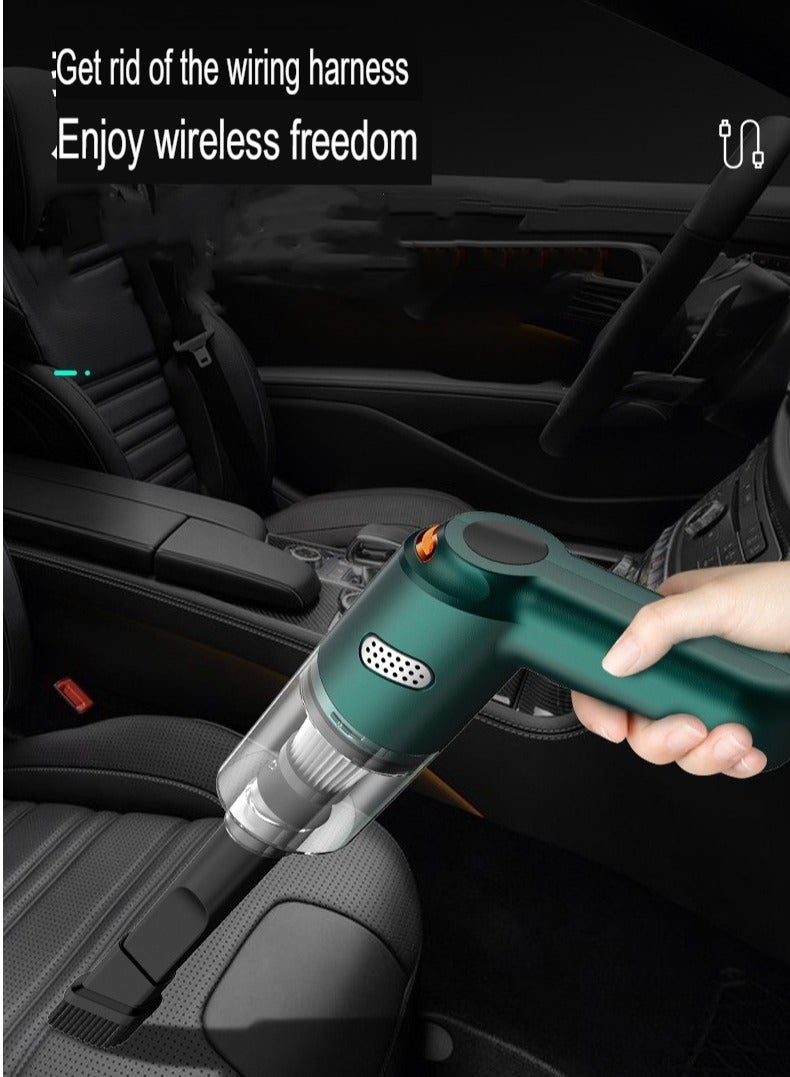 Multifunctional wireless car vacuum cleaner Handheld portable vacuum cleaner Home car dual-purpose vacuum cleaner - Image 4