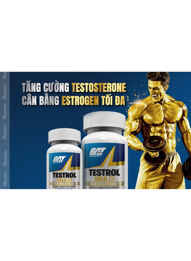 GAT SPORT Testrol Gold ES 30 Servings 60 Tablets - Image 5