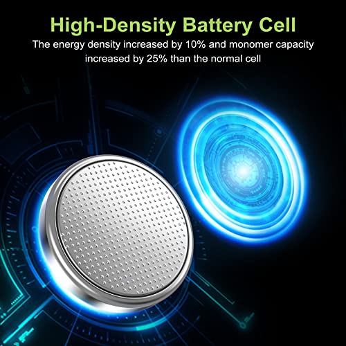 POWEROWL High Capacity CR1632 Battery (15-Pack) CR 1632 3v Lithium Batteries, 10 Years Leak-Free - Image 2