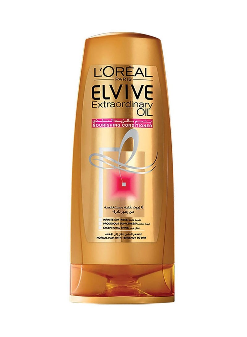 L'OREAL PARIS شامبو وزيت إلفيف الاستثنائي 400 مل وبلسم 400 مل حزمة مزدوجة - Image 4