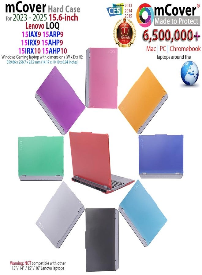 mCover Case ONLY Compatible for 2023-2025 15.6" Lenovo LOQ 15IAX9 15ARP9 15IRX9 15AHP9 15IRX10 15AHP10 Series Windows Computers (NOT for Other Lenovo Models)- Pink - Image 2