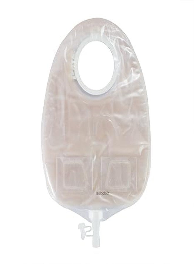 Med 60mm Transparent Two piece Urostomy Bag Pack of 5 - Image 2