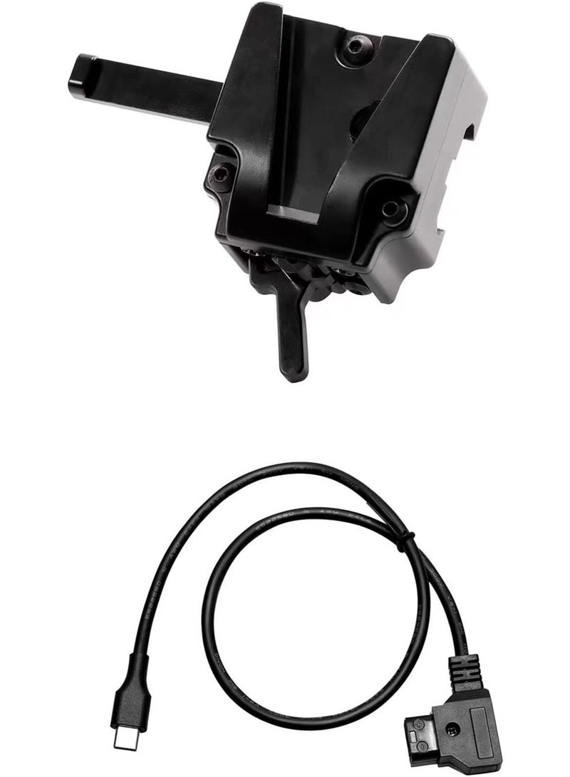 COLBOR COLBOR VM2 V-mount Adapter and D-Tap to Type-C Battery Cable - Image 4