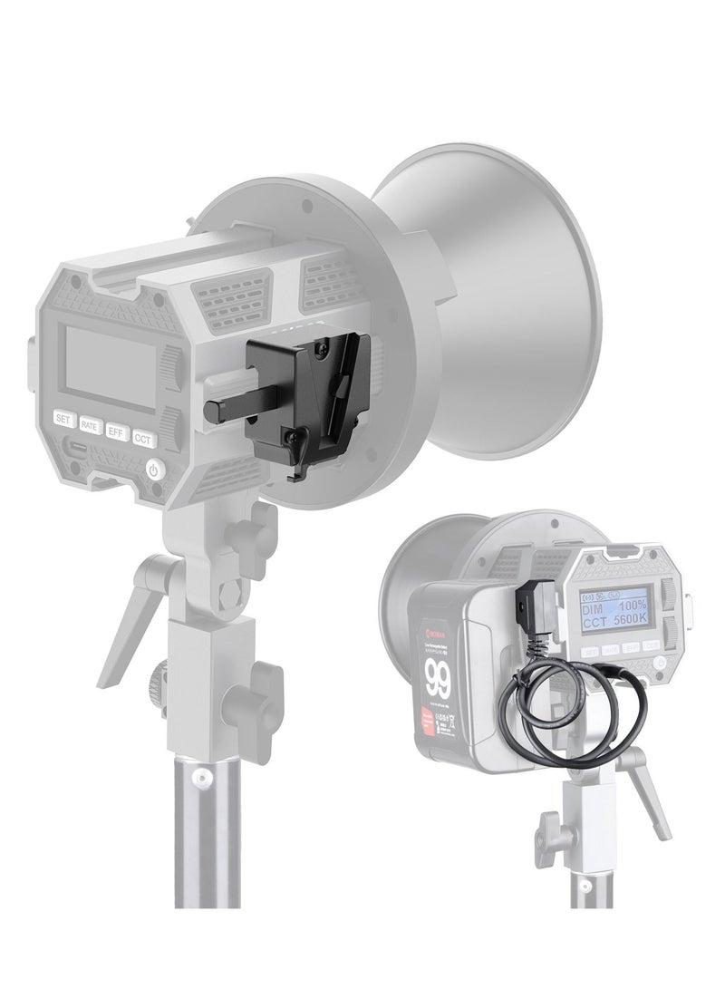  COLBOR COLBOR VM2 V-mount Adapter and D-Tap to Type-C Battery Cable - Image 2