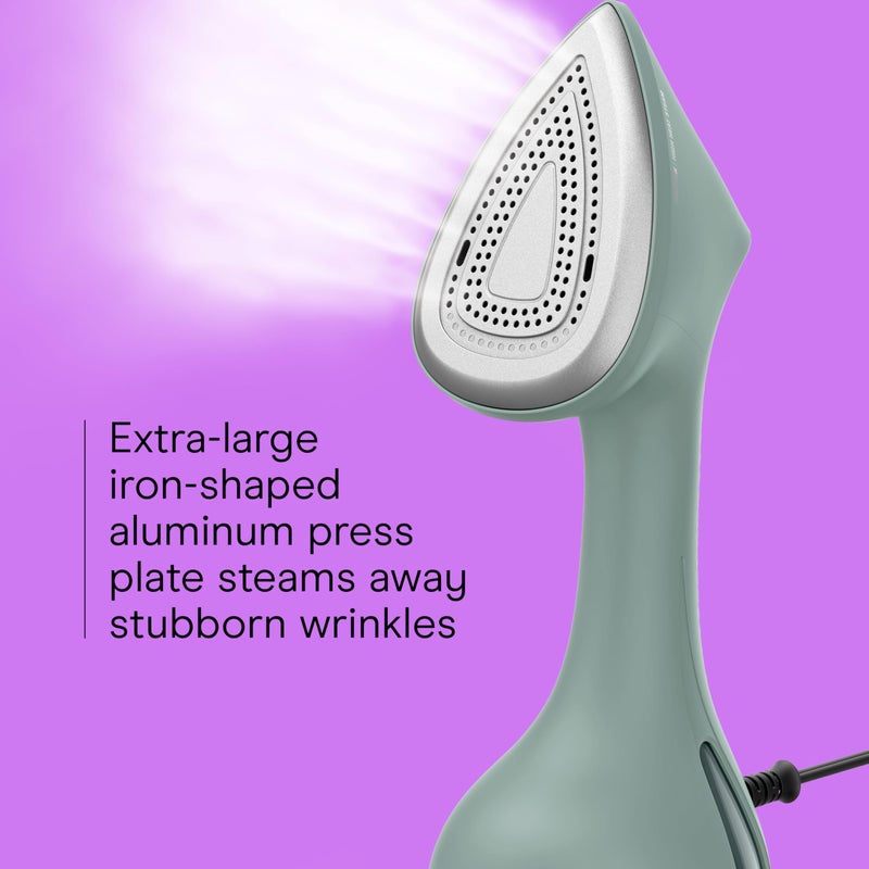 Conair ExtremeSteam Steam & Press 2-in-1 Iron & Steamer, Press Steamer for Clothes, Continuous Steam, Iron-Shaped Soleplate, For Home, Office or Travel - Image 3