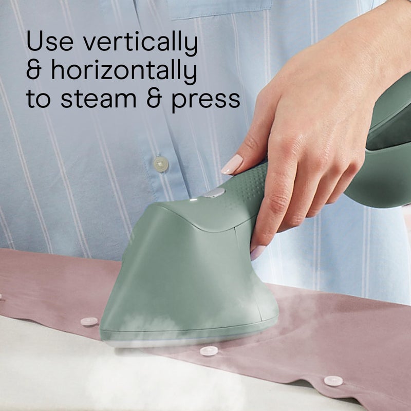 Conair ExtremeSteam Steam & Press 2-in-1 Iron & Steamer, Press Steamer for Clothes, Continuous Steam, Iron-Shaped Soleplate, For Home, Office or Travel - Image 4