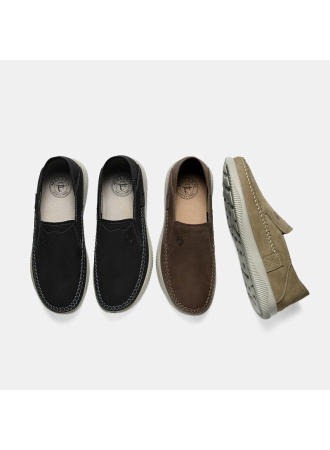 Mellen Minimalist Fashion Loafers Slip-on Soft Comfortable Casual Shoes Meb67282 Dark Brown Size 41 - Image 4