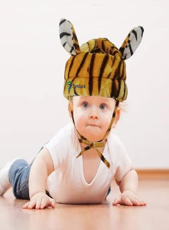 Synlark Baby Safety Helmet, Head Guard & Baby Head Protector for Walking & Crawling for Infants,Kids & Toddlers (Tiger Ear) - Image 1