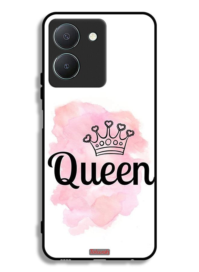 Tolwak Vivo Y36 4G Protective Case Cover Queen Art - Image 1