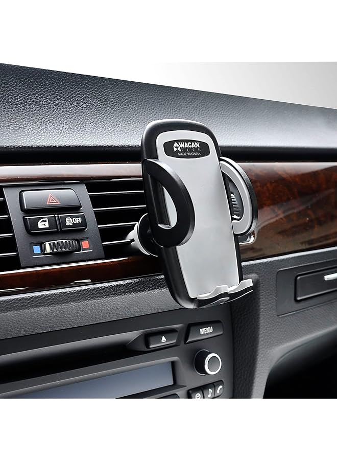 WAGAN 2137 360 Degree Rotation 7*9*11Cm Car Vent Mount For Mobile Phone, Black - Image 5