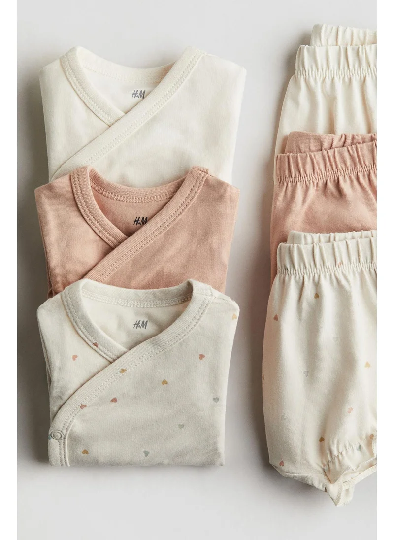 H&M 6-piece jersey set