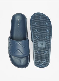 Celeste Womens Quilted Slip-On Slides  - Image 5