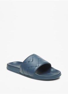 Celeste Womens Quilted Slip-On Slides  - Image 1