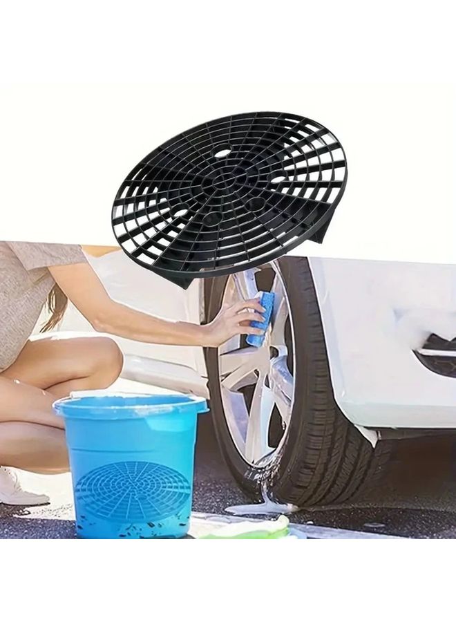 Black High Efficiency Solid Sand Filter Durable Plastic Water Dirt Separator For Car Wash - Image 5