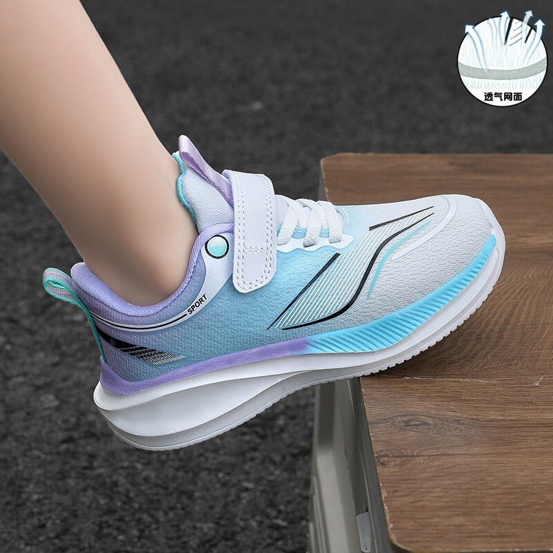 Mesh Sneakers Lightweight Flexible Sole Walking Shoes For Kids Indoor And Outdoor Activities - Image 1