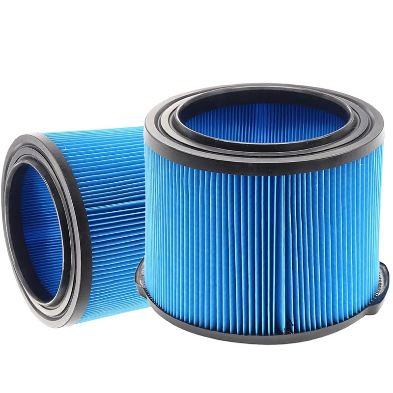 ANBOO 2 Pack VF3500 Replacement Filter for Ridgid Wet Dry Vac, 3-Layer Fine Dust Filter Compatible with WD4070 WD4522 WD4050 WD3050 WD4080 4000RV 4500RV Vacuum, Washable & Reusable - Image 1