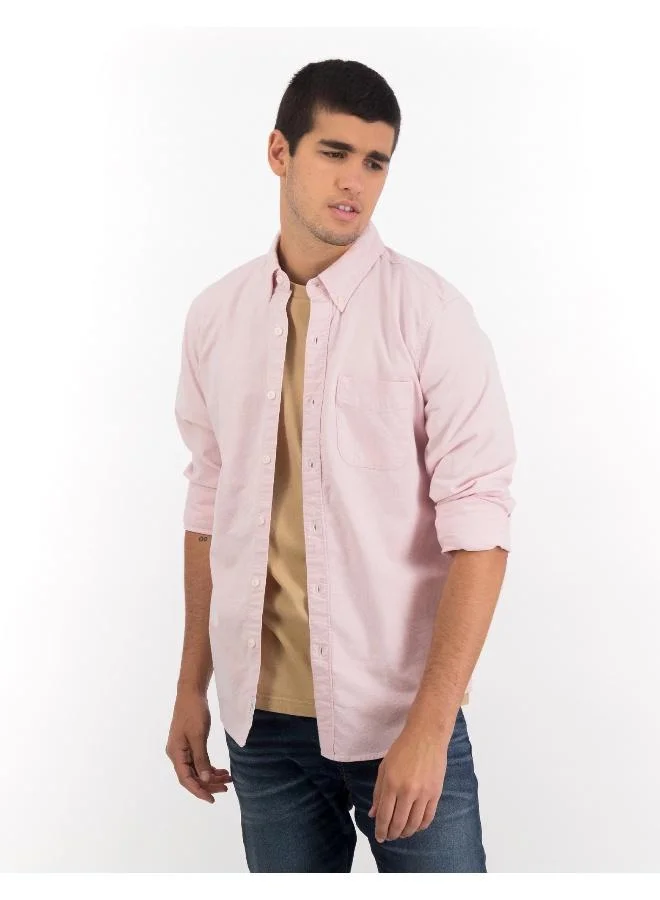 American Eagle AE Slim Fit Flex Oxford Button-Up Shirt