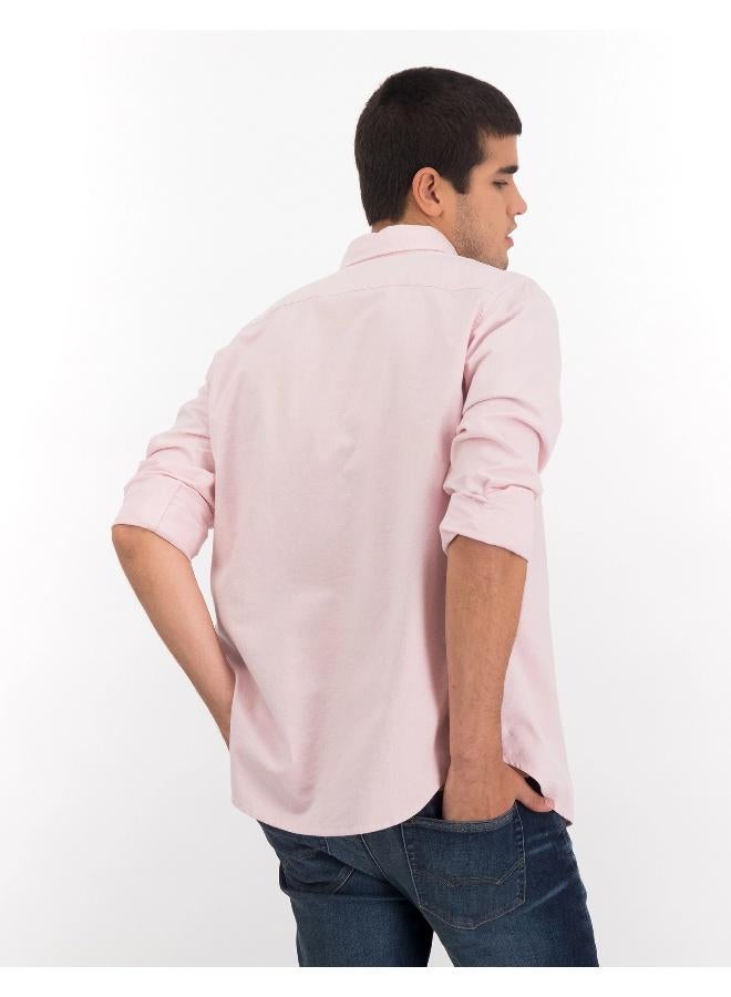 امريكان ايجل قميص أكسفورد بأزرار بقصة ضيقة ومرنة - Image 4