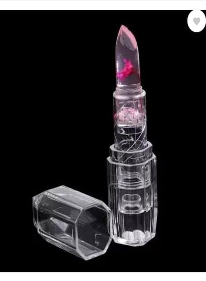SHENY SOFT Long Lasting Flower Lip Gloss Crystal Jelly Lipstick Lip Balm for Women Girl 1Pc - Image 1