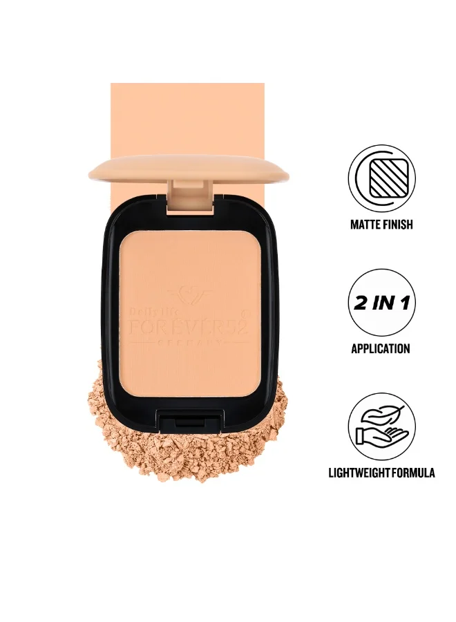 Forever52 Forever52 Wet & Dry 2-in-1 Compact Powder with Sponge Applicator